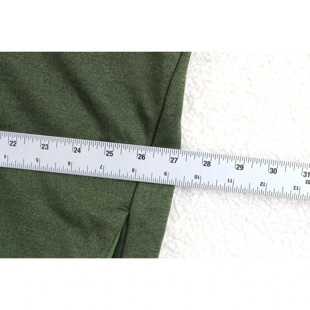 Callaway Men's Green‎ Quarter Zip Pullover Long Sleeve Textured Golf Shirt XXL